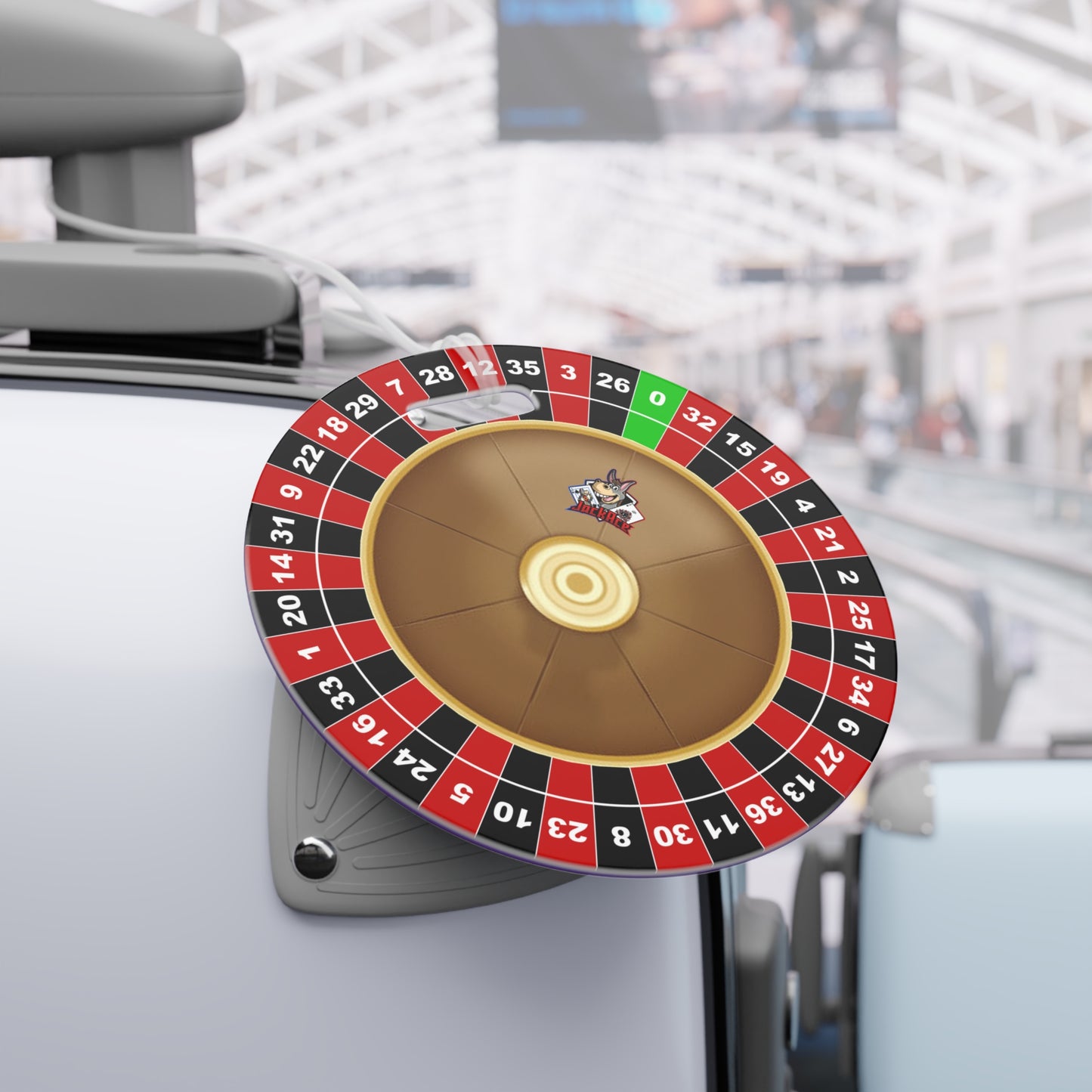 Roulette Wheel (Single Zero) - Luggage Tags