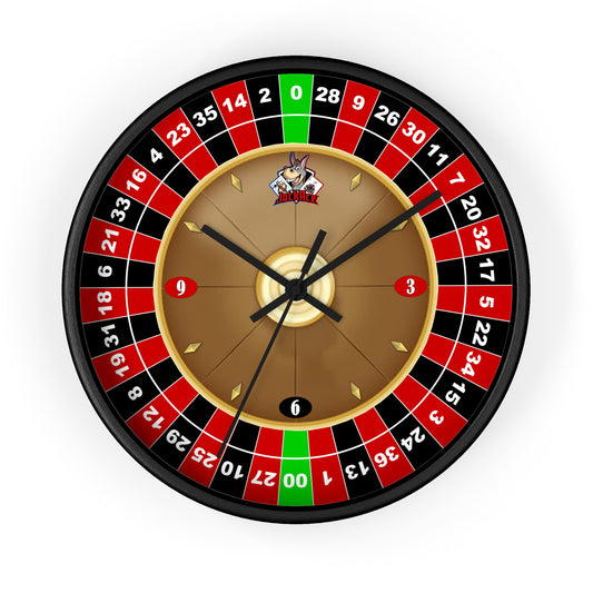 Roulette Wheel (Double Zero) - Wall Clock