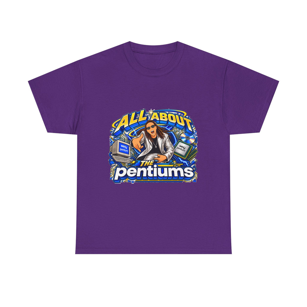 Weird Al Yankovic - All About the Pentiums | Unisex Heavy Cotton Tee