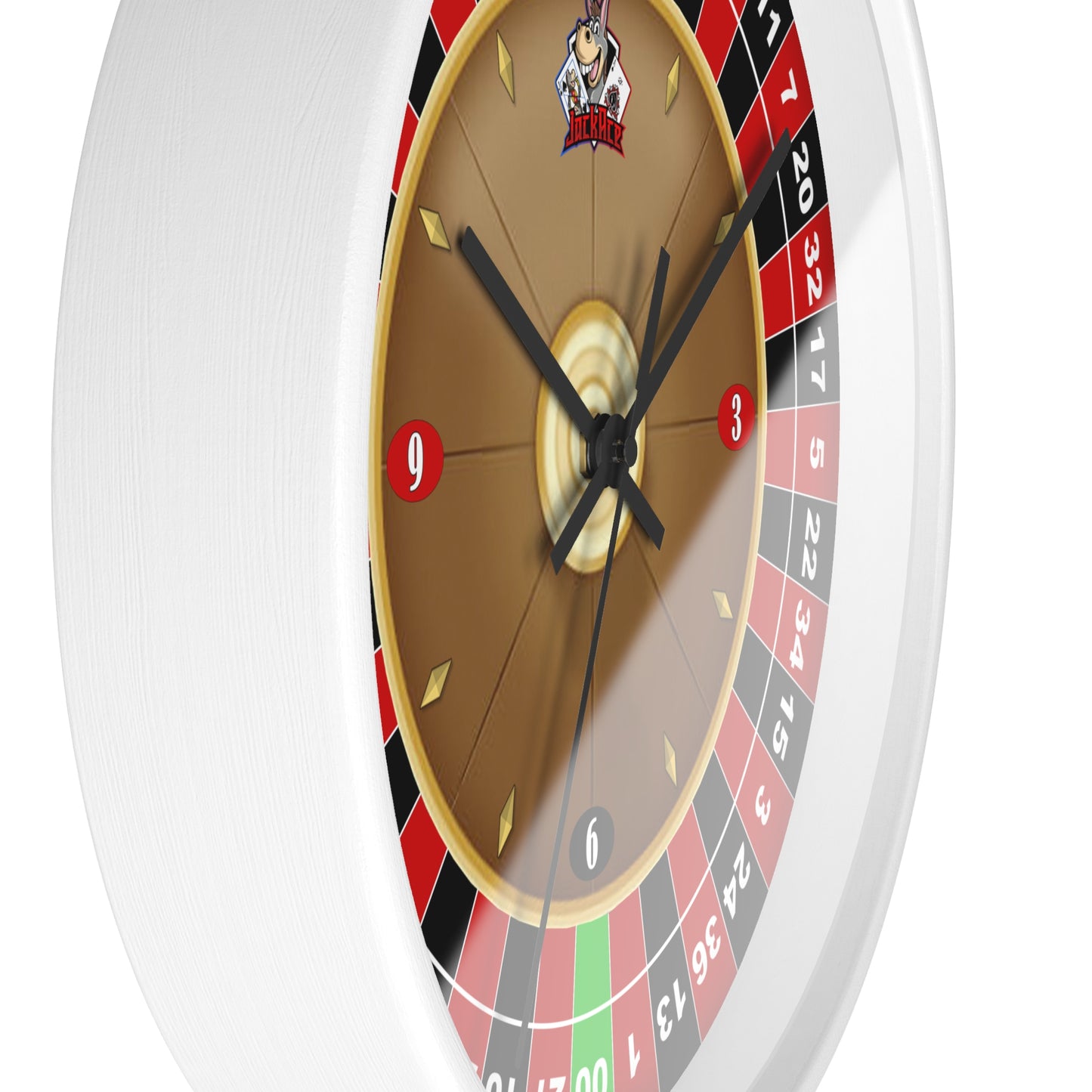 Roulette Wheel (Double Zero) - Wall Clock