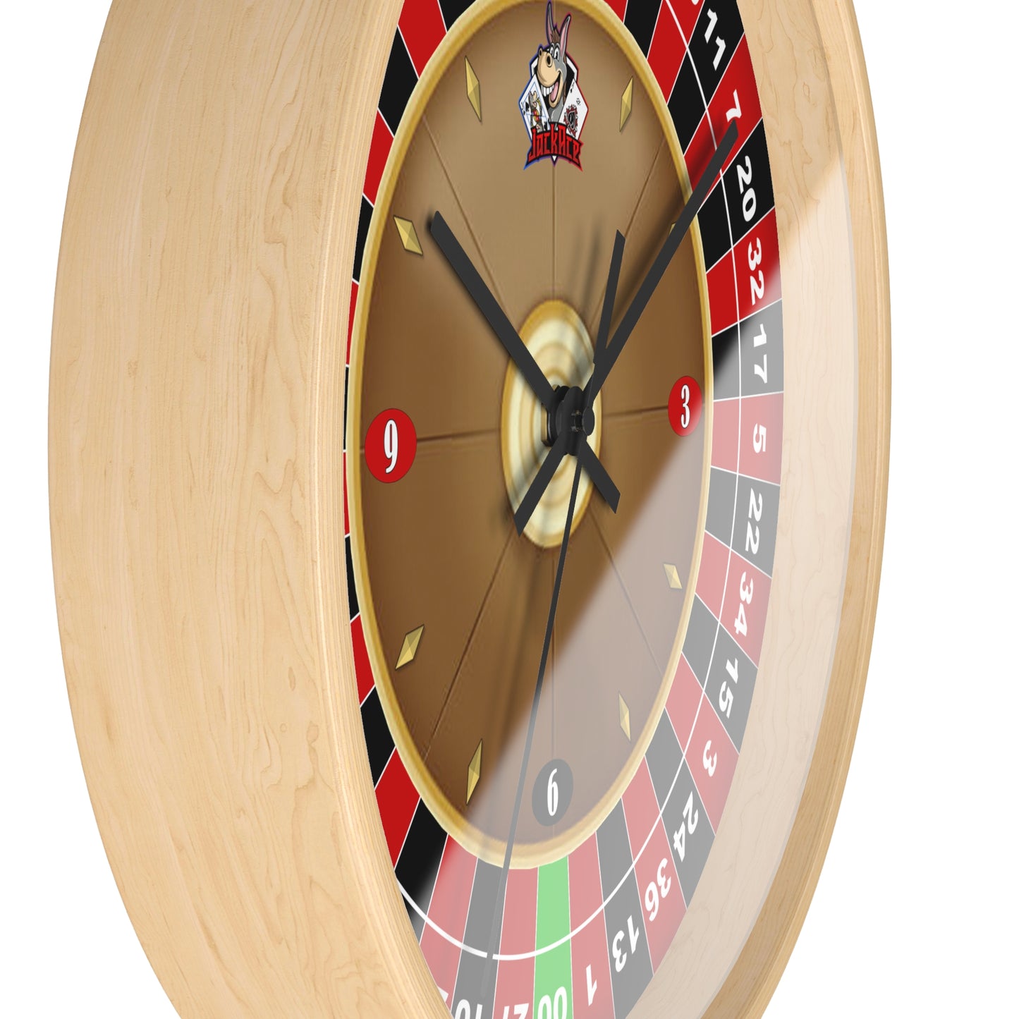 Roulette Wheel (Double Zero) - Wall Clock