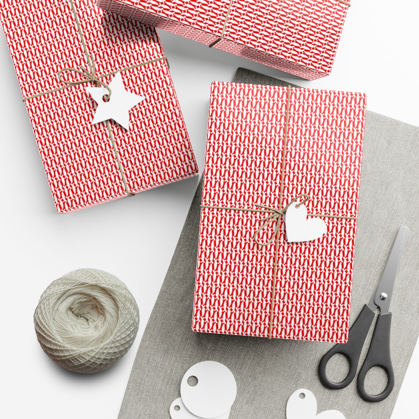 JackAce Carrot Card Back (red) - Gift Wrap Papers