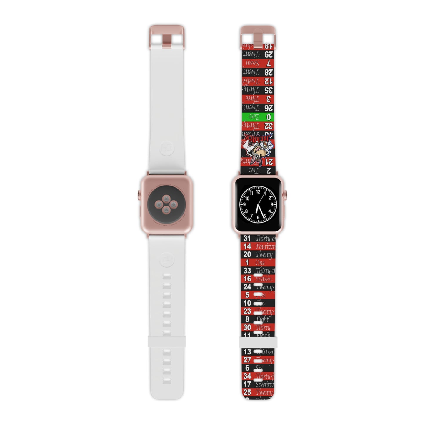 Roulette Wheel Wrap (Single Zero) - Watch Band for Apple Watch