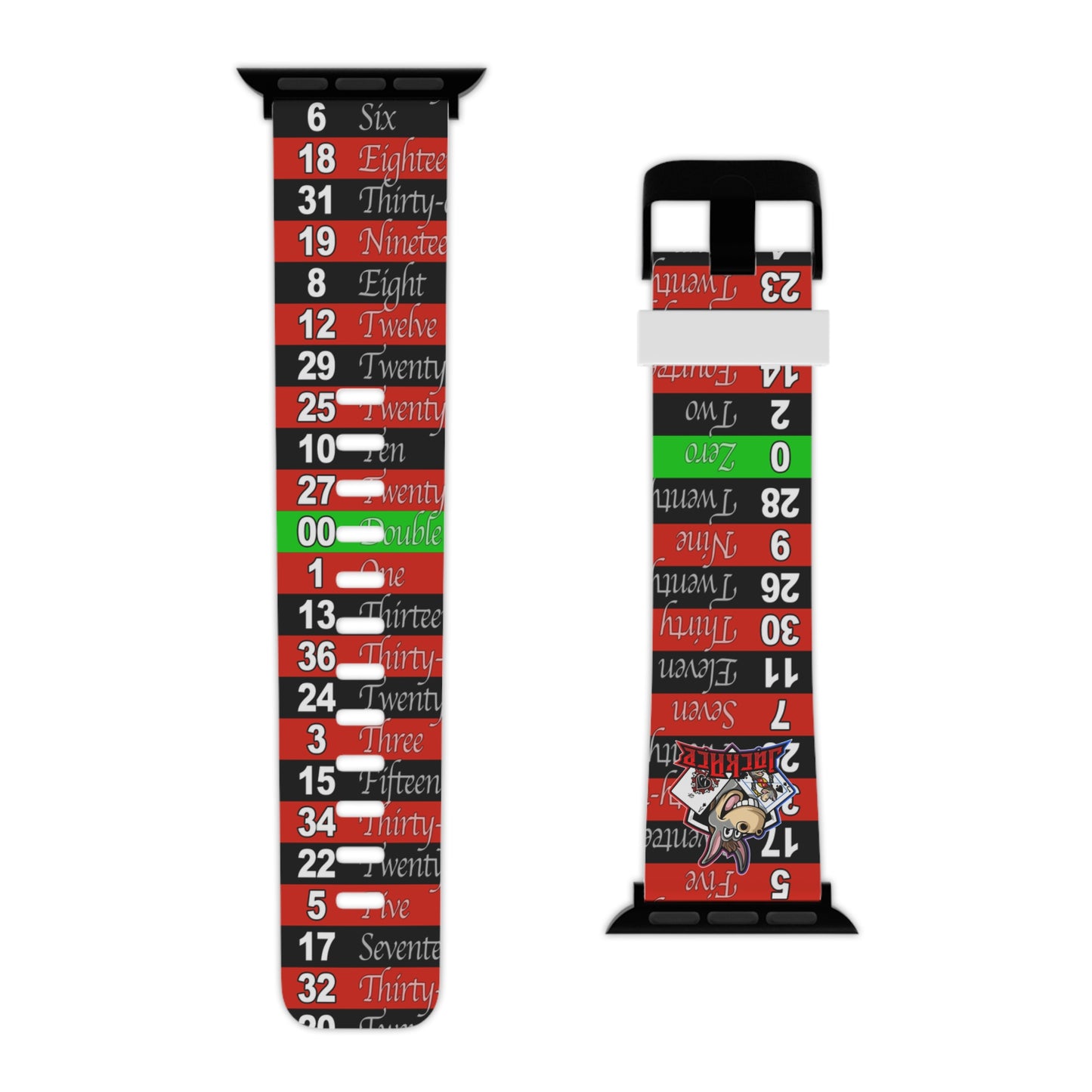 Double Zero Roulette Wheel Watch Band for Apple Watch