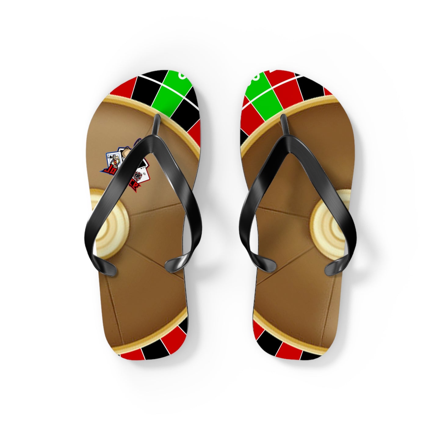 Roulette Wheel (Double Zero) - Flip Flops