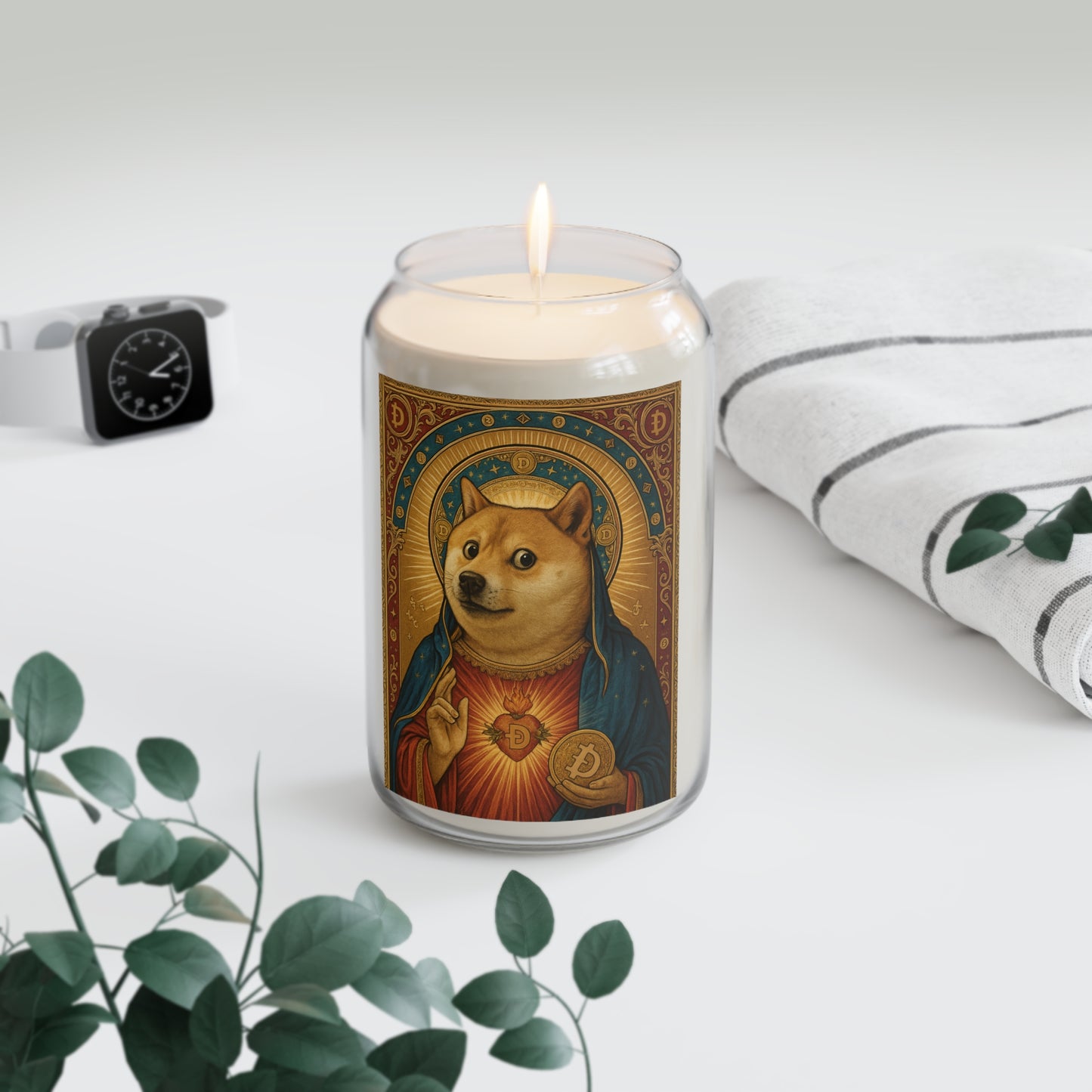 St. Dogeus Coinus Candle