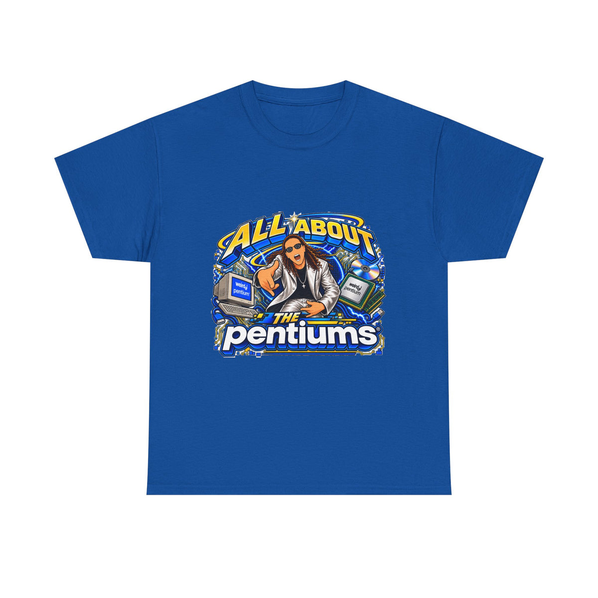 Weird Al Yankovic - All About the Pentiums | Unisex Heavy Cotton Tee