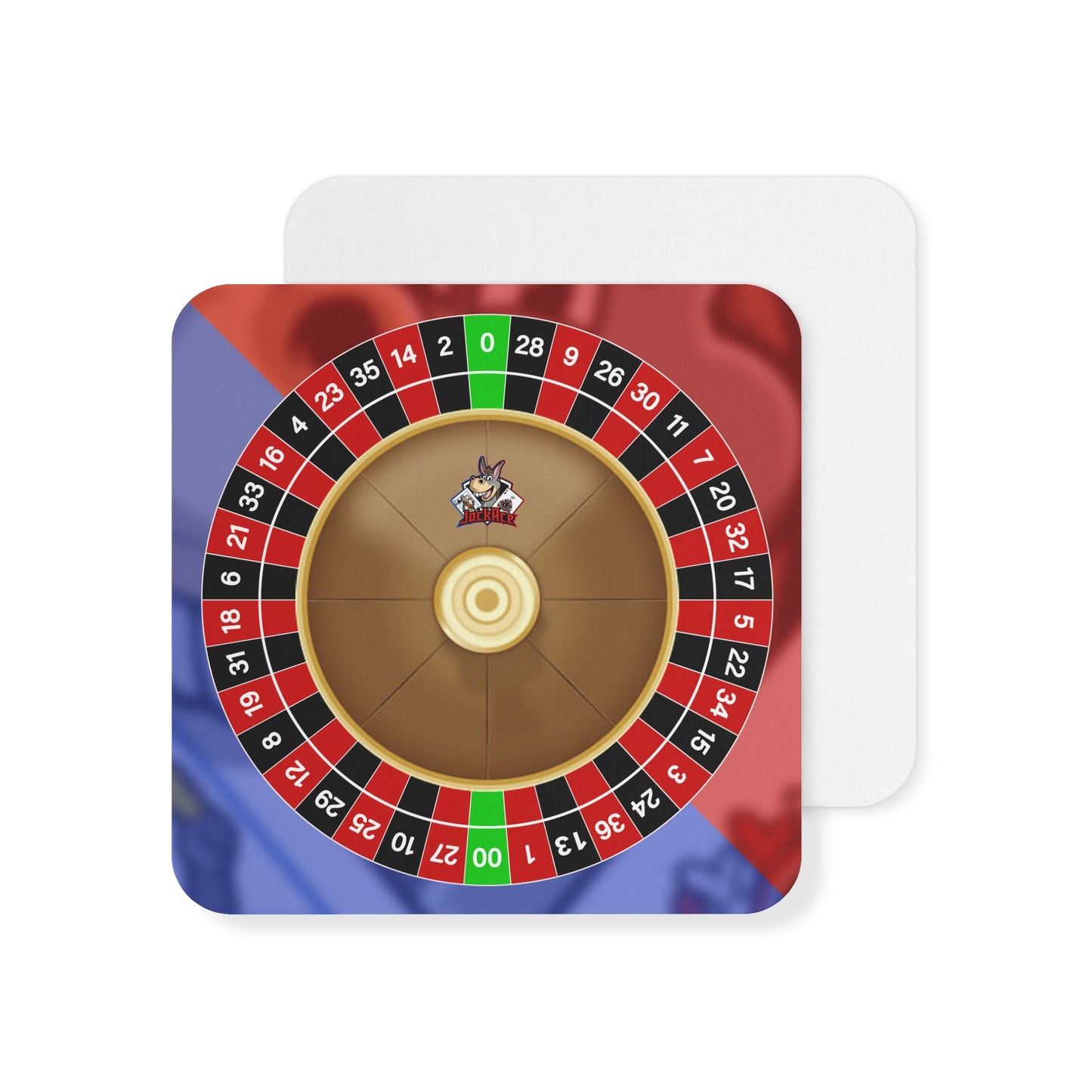 Roulette Wheel (Double Zero) - Coasters (50, 100 pcs)