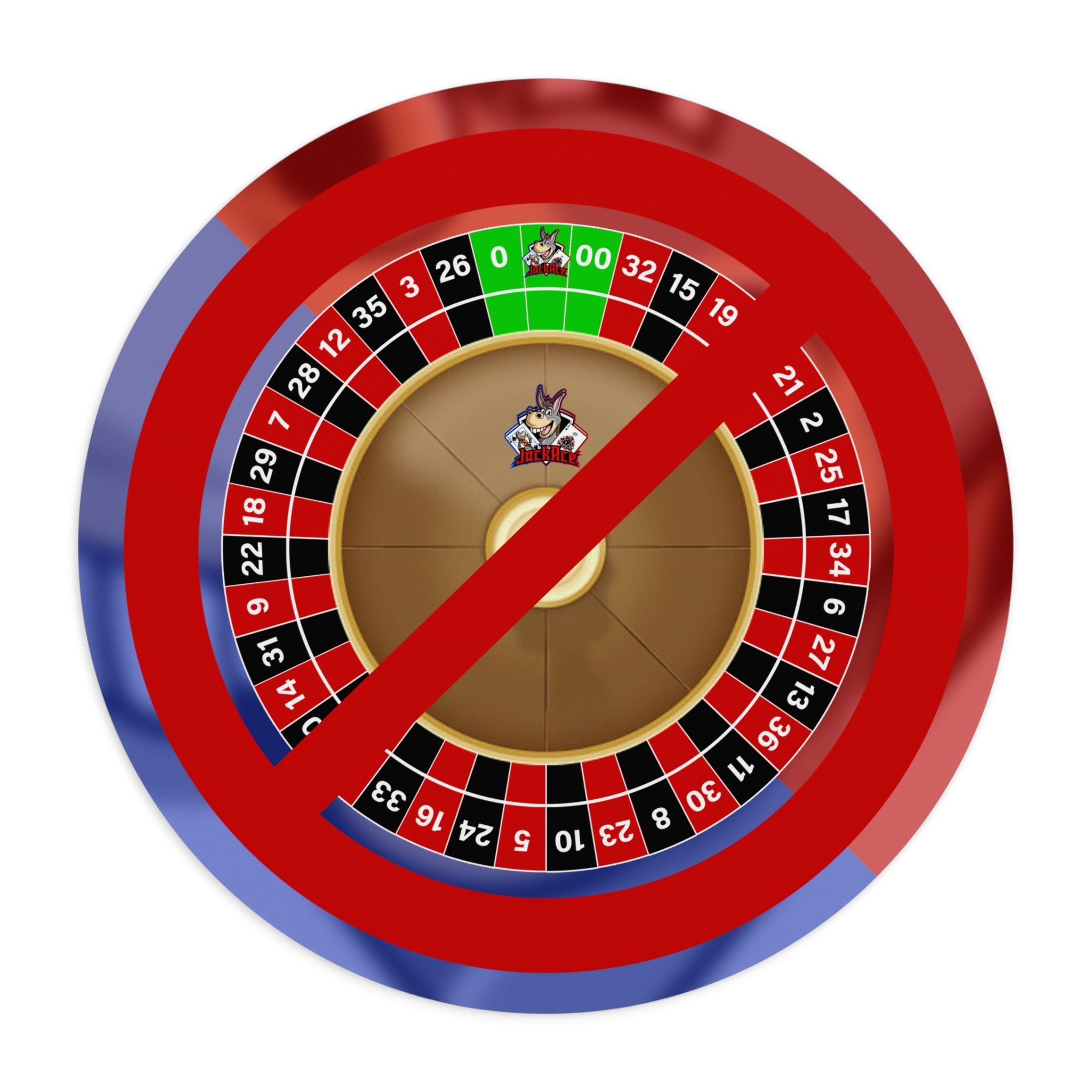 NEVER PLAY 000 ROULETTE! - Mouse Pad – The JackAce Store