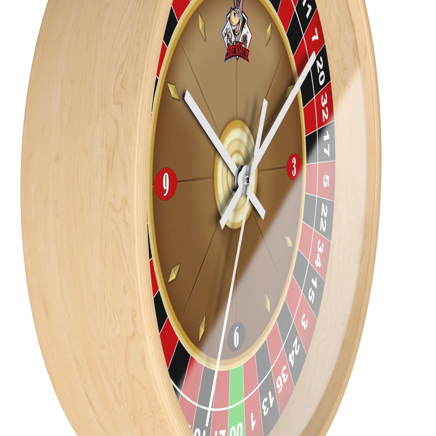 Roulette Wheel (Double Zero) - Wall Clock