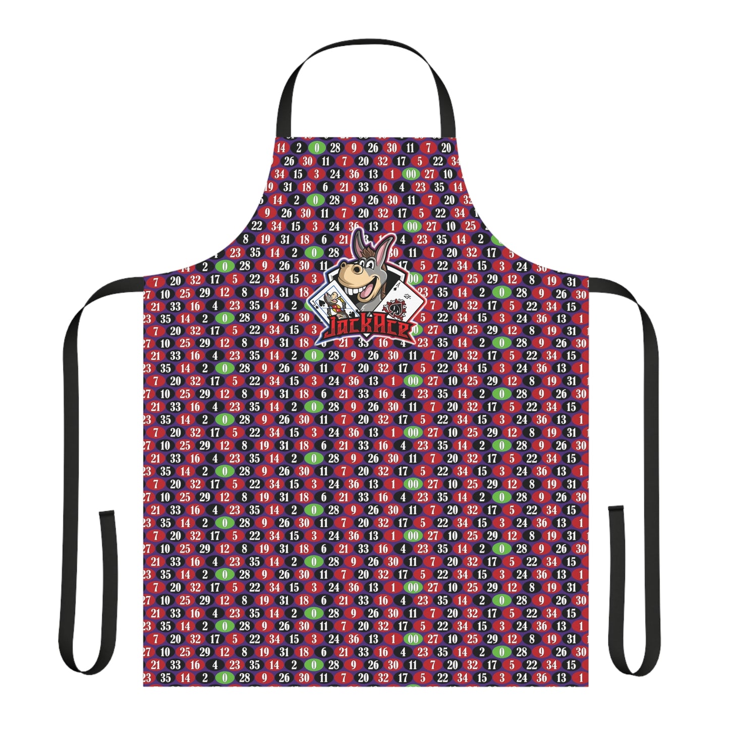 Roulette Spots - Apron, 5-Color Straps (AOP)