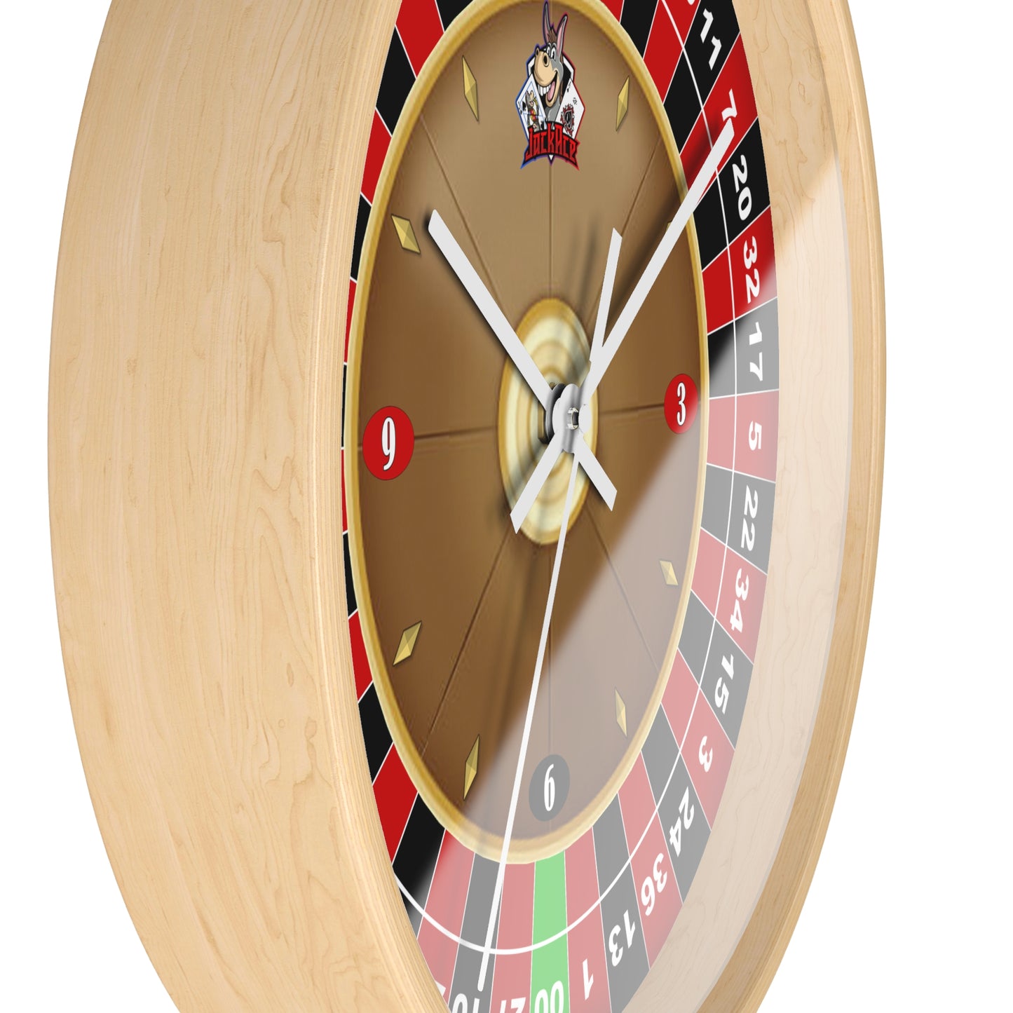 Roulette Wheel (Double Zero) - Wall Clock