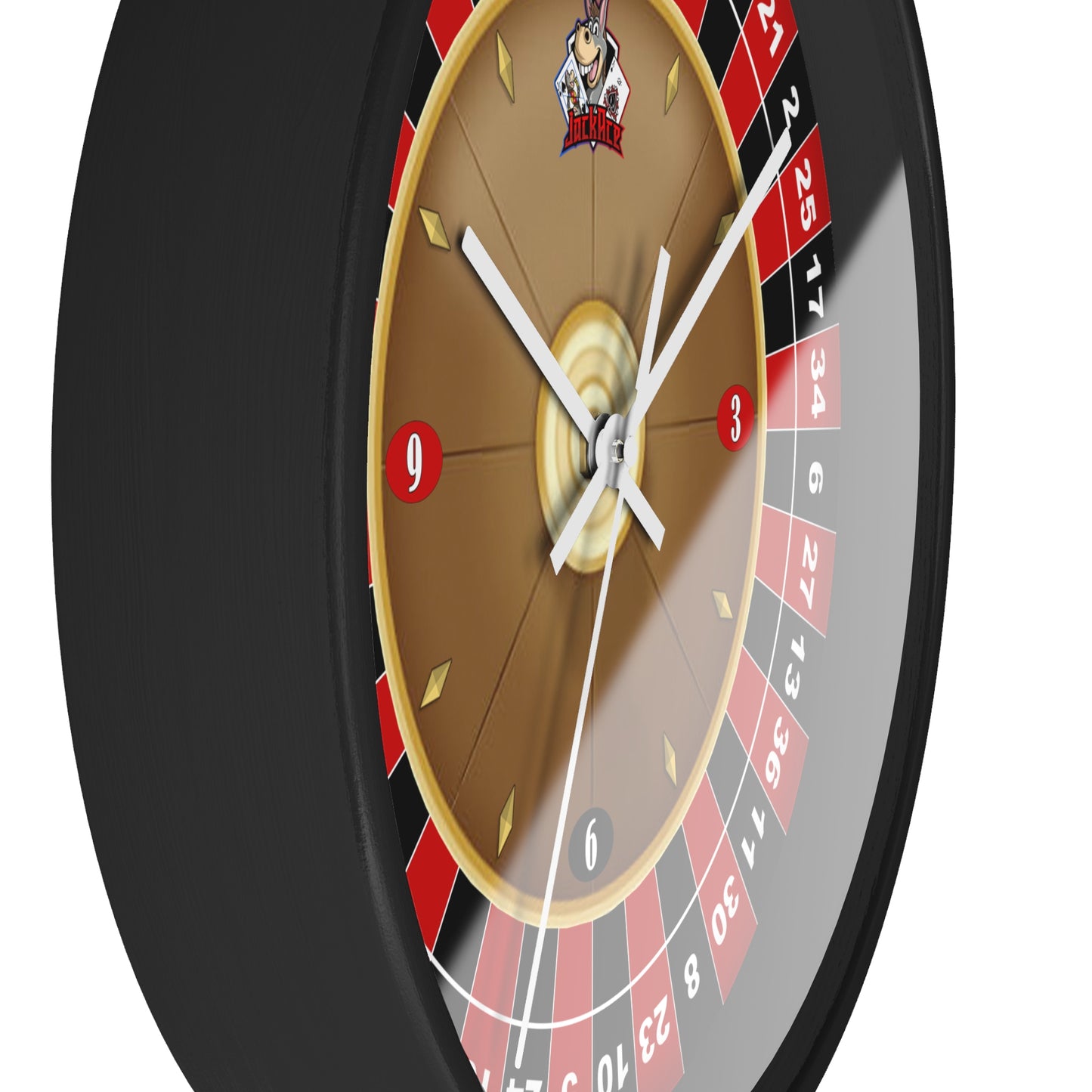 Roulette Wheel (Single Zero) - Wall Clock