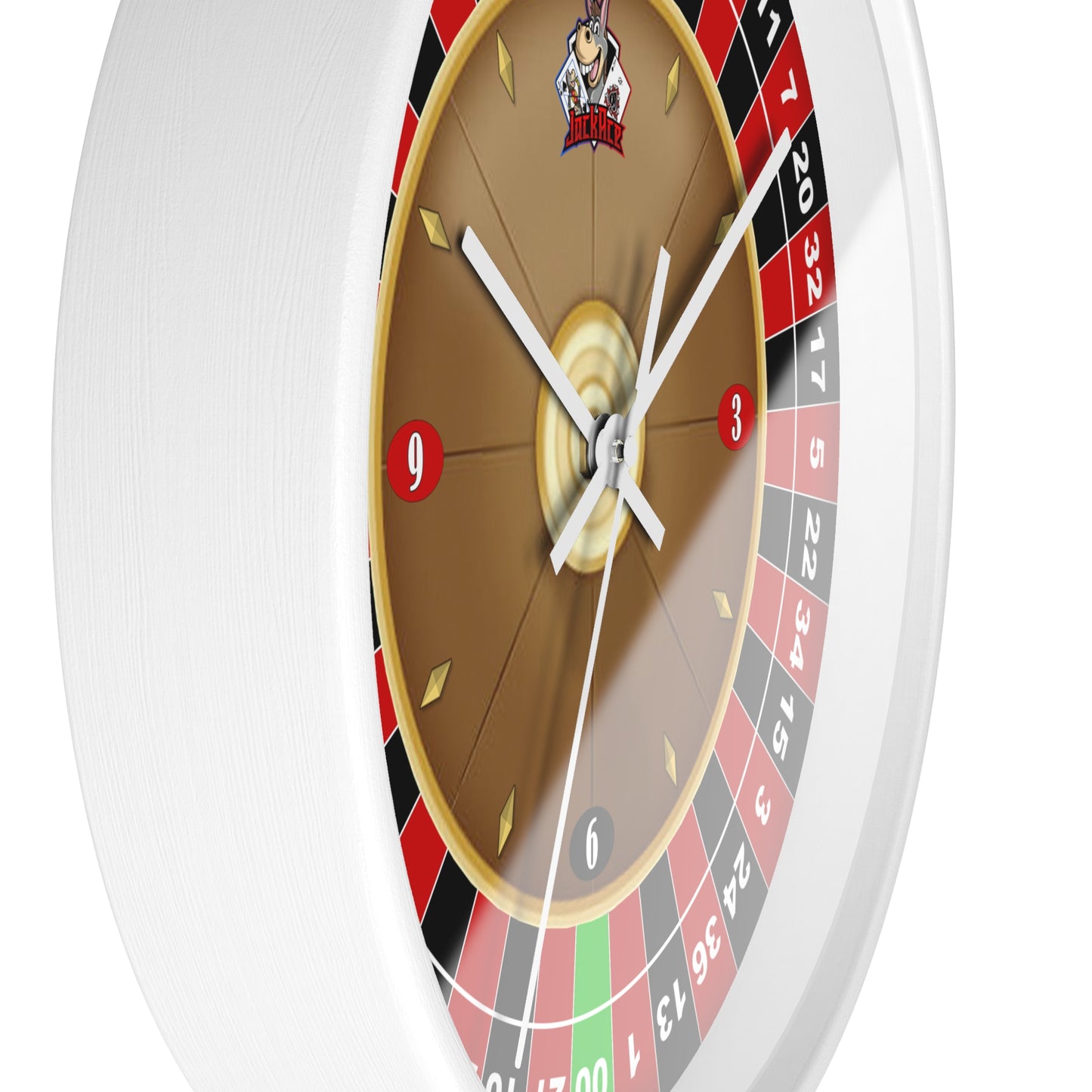 Roulette Wheel (Double Zero) - Wall Clock