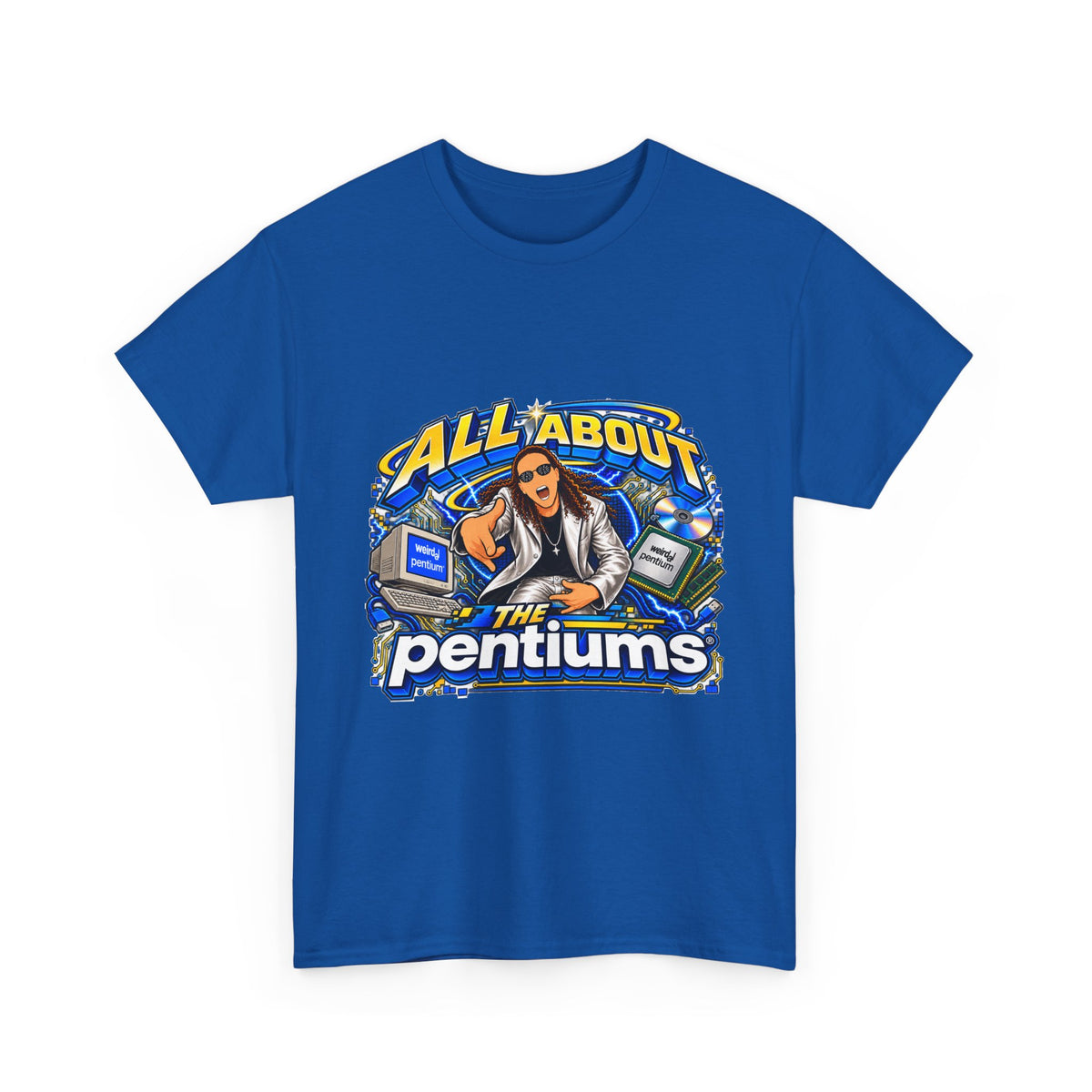 Weird Al Yankovic - All About the Pentiums | Unisex Heavy Cotton Tee