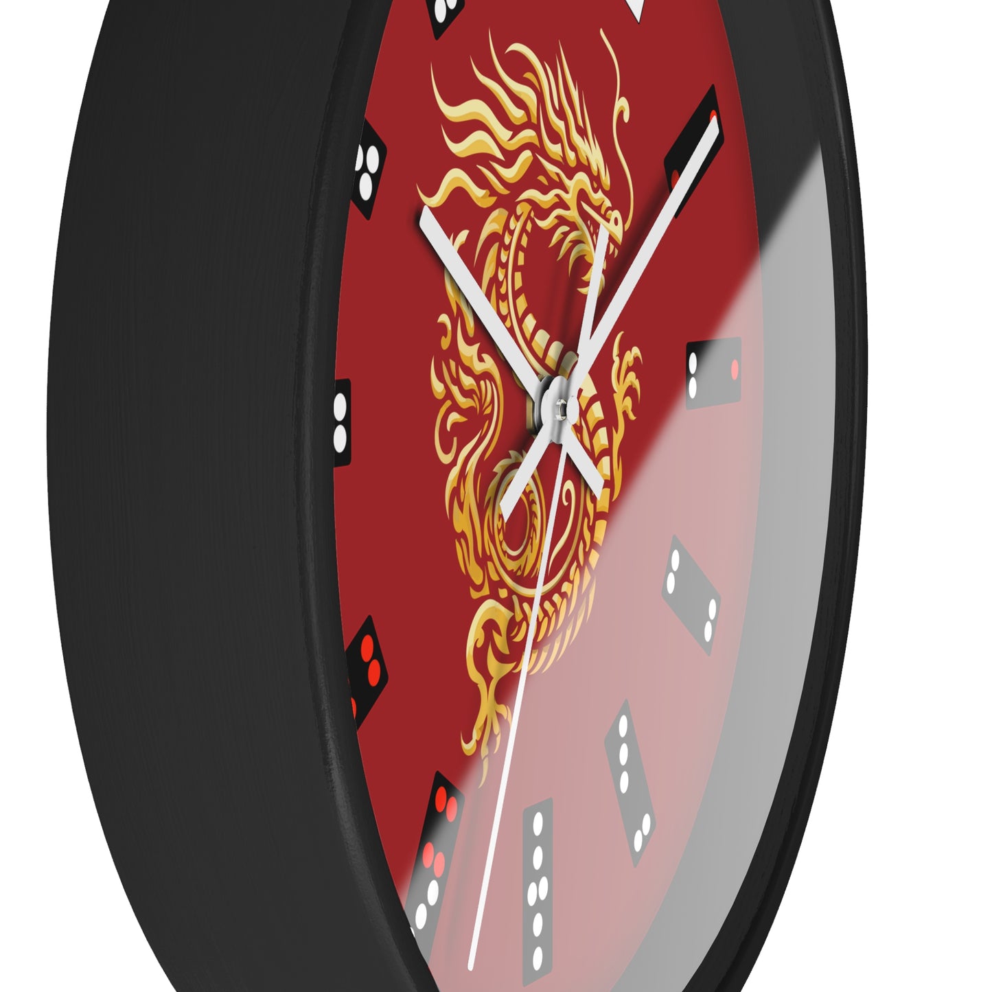 Pai-Gow Tiles - Wall Clock