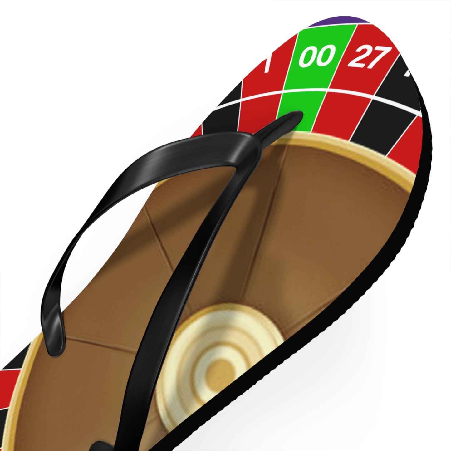 Roulette Wheel (Double Zero) - Flip Flops