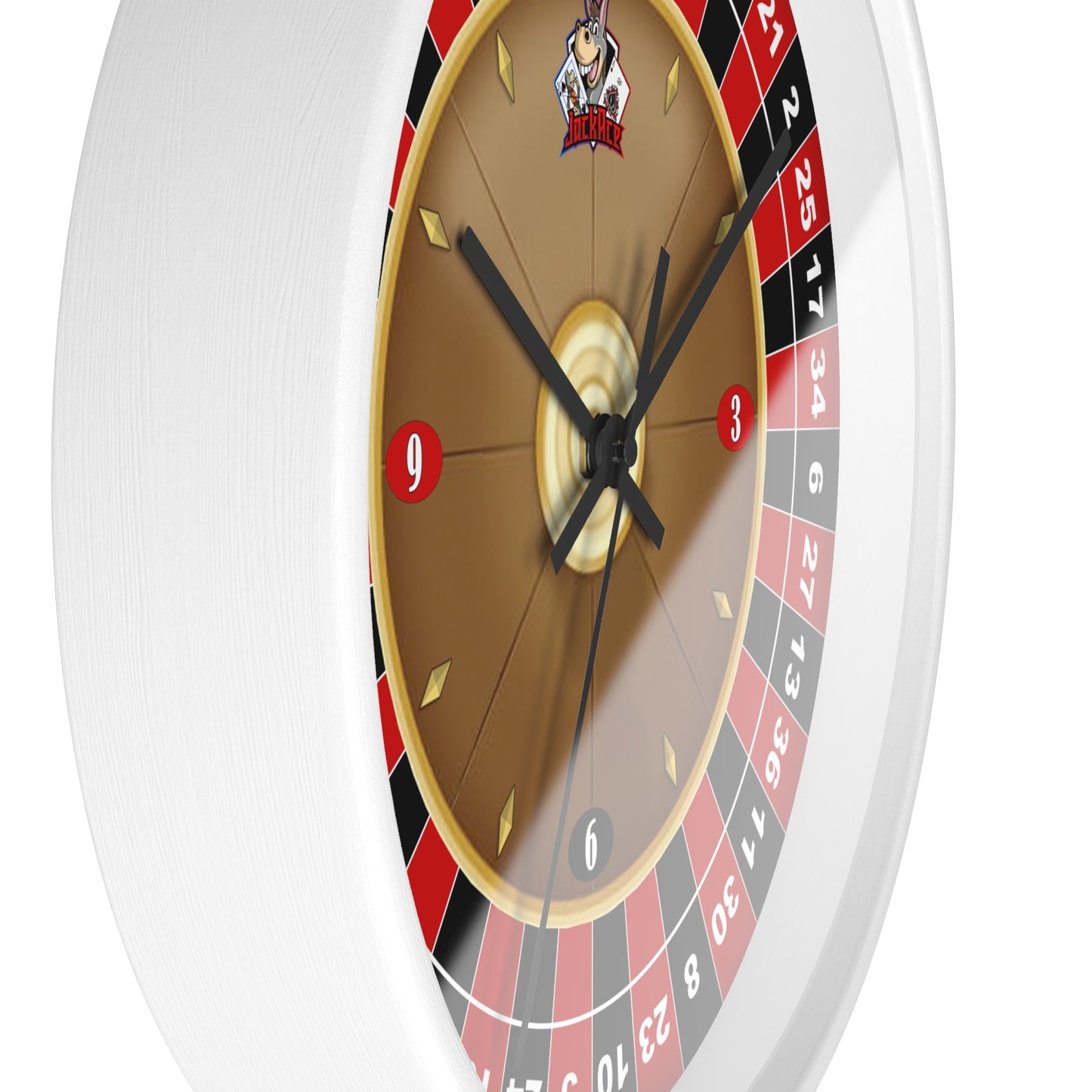 Roulette Wheel (Single Zero) - Wall Clock