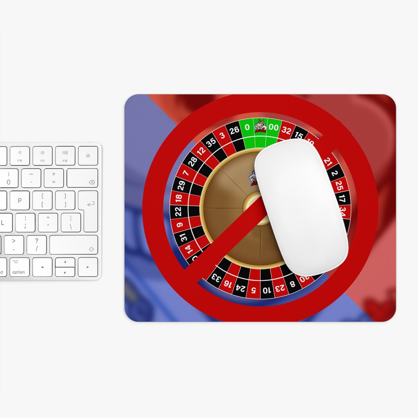 NEVER PLAY 000 ROULETTE! - Mouse Pad