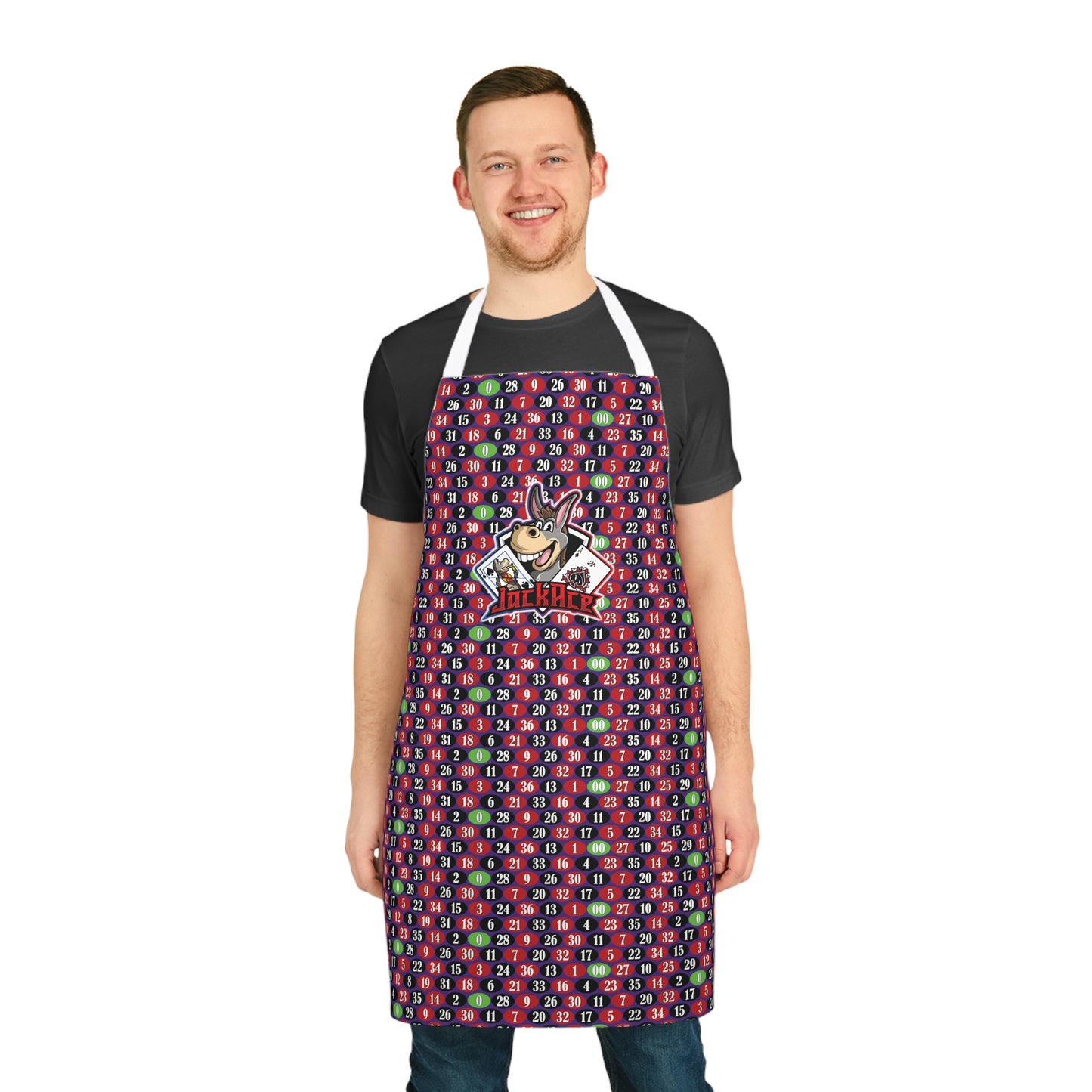 Roulette Spots - Apron, 5-Color Straps (AOP)