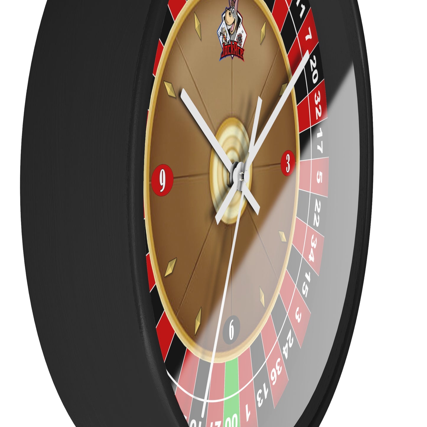 Roulette Wheel (Double Zero) - Wall Clock