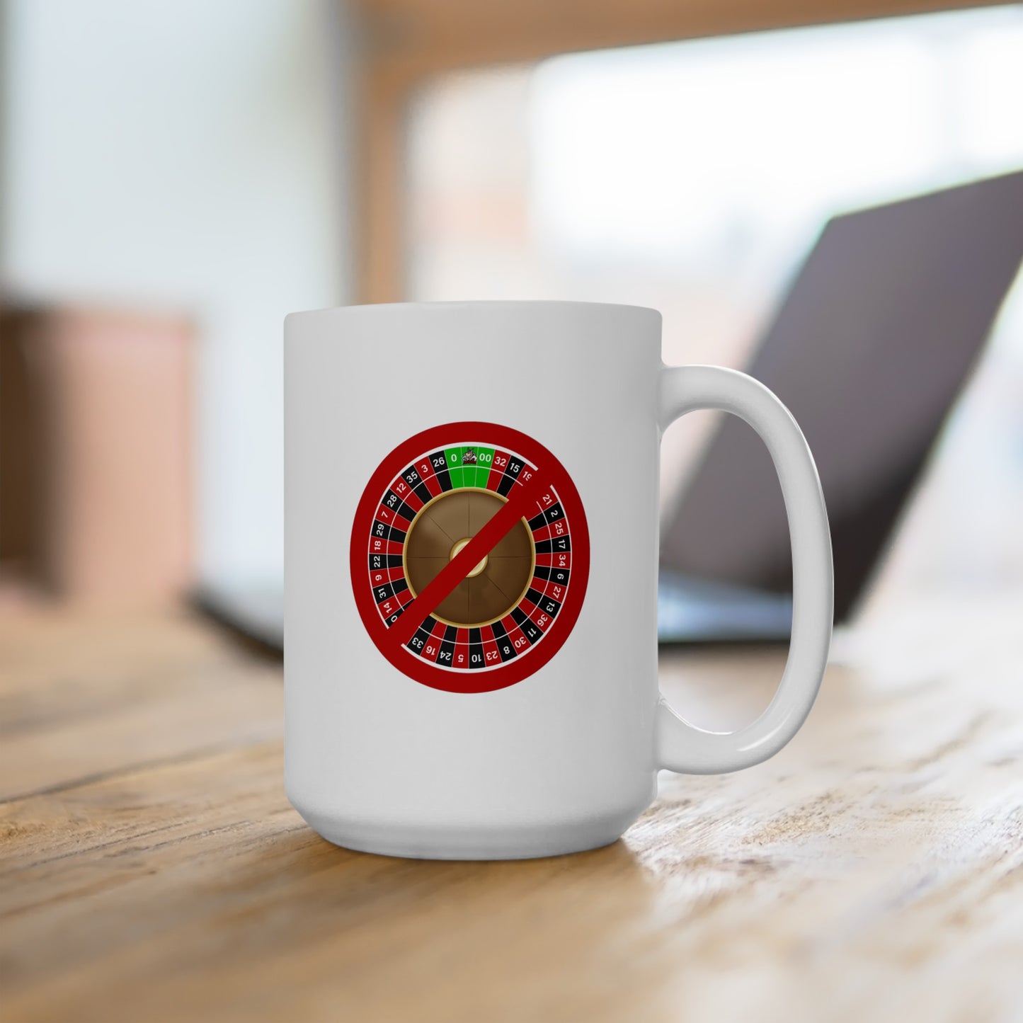 Never Play Triple Zero Roulette - Ceramic Mug (11oz, 15oz)