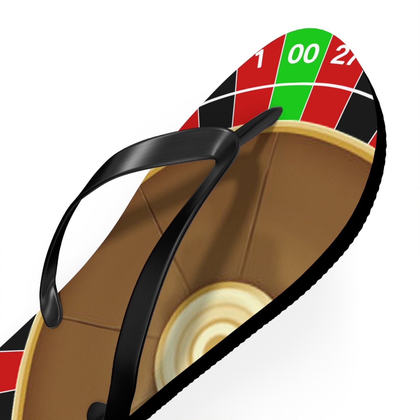 Roulette Wheel (Double Zero) - Flip Flops