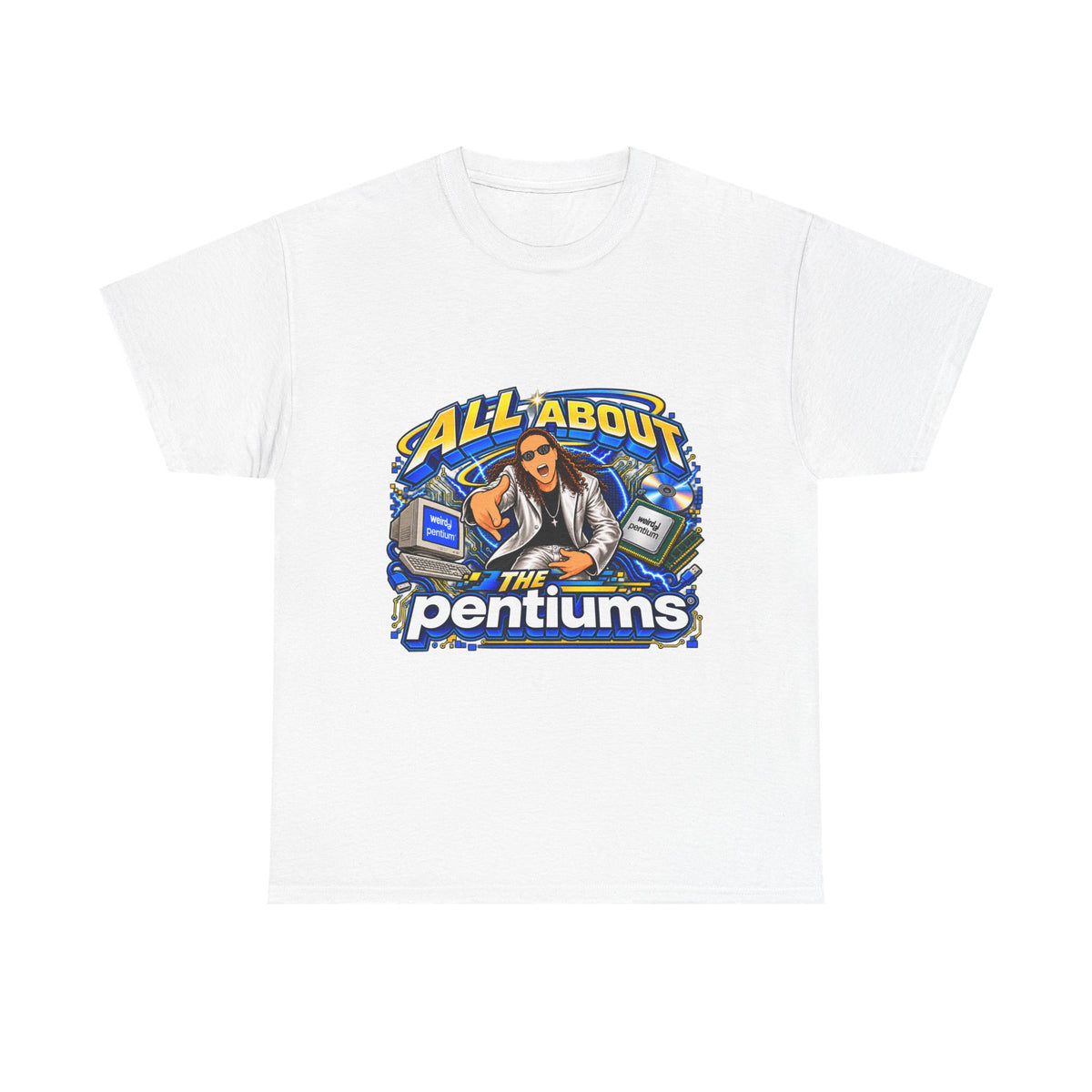 Weird Al Yankovic - All About the Pentiums | Unisex Heavy Cotton Tee