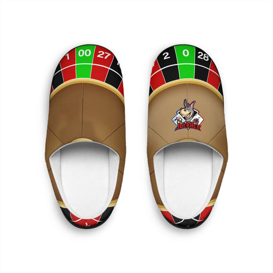 Roulette Wheel (Double Zero) - Men's Indoor Slippers