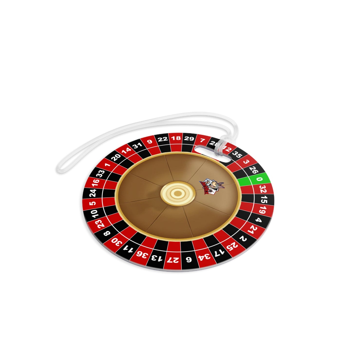 Roulette Wheel (Single Zero) - Luggage Tags