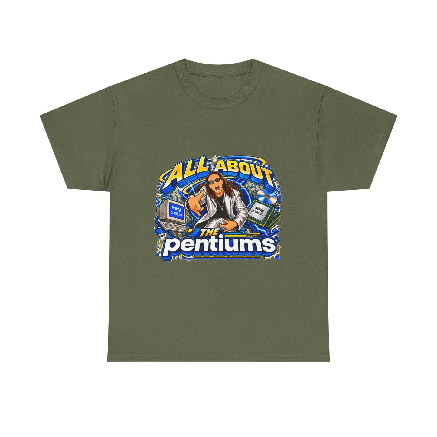 Weird Al Yankovic - All About the Pentiums | Unisex Heavy Cotton Tee
