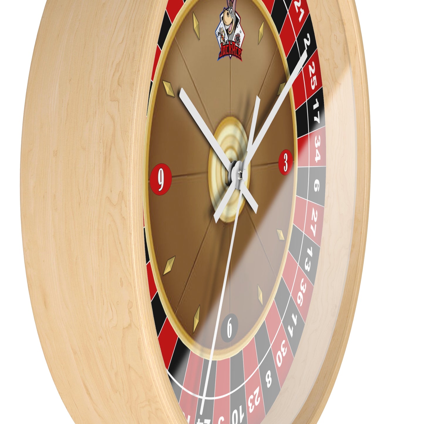 Roulette Wheel (Single Zero) - Wall Clock