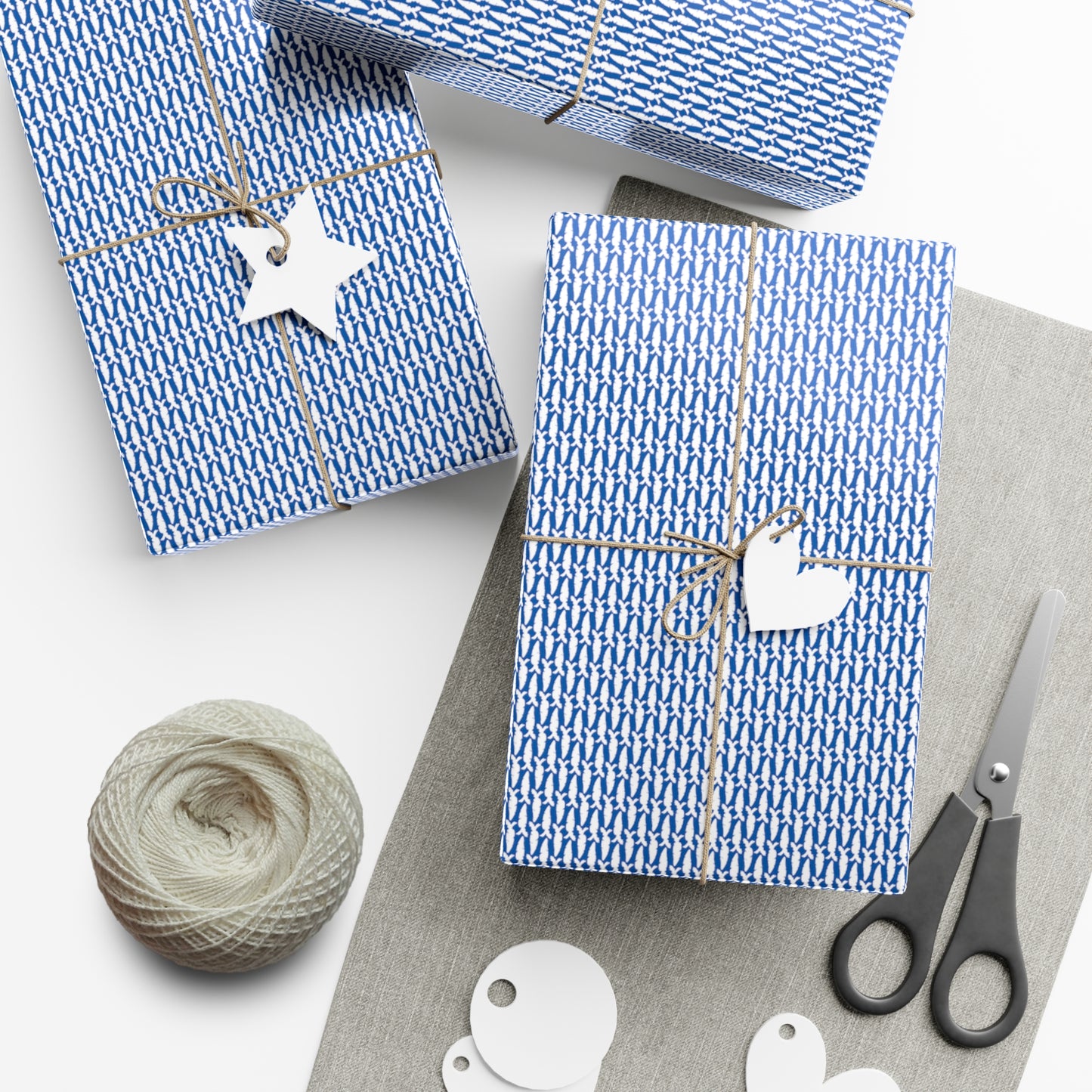 JackAce Carrot Card Back (blue) - Gift Wrap Papers