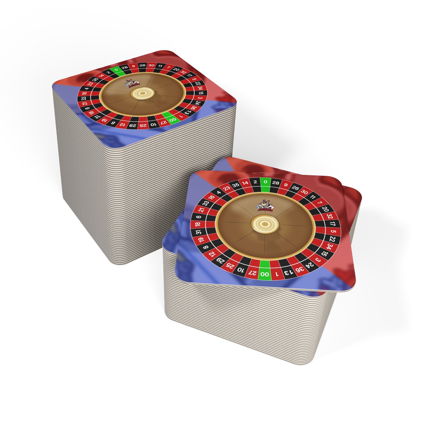 Roulette Wheel (Double Zero) - Coasters (50, 100 pcs)