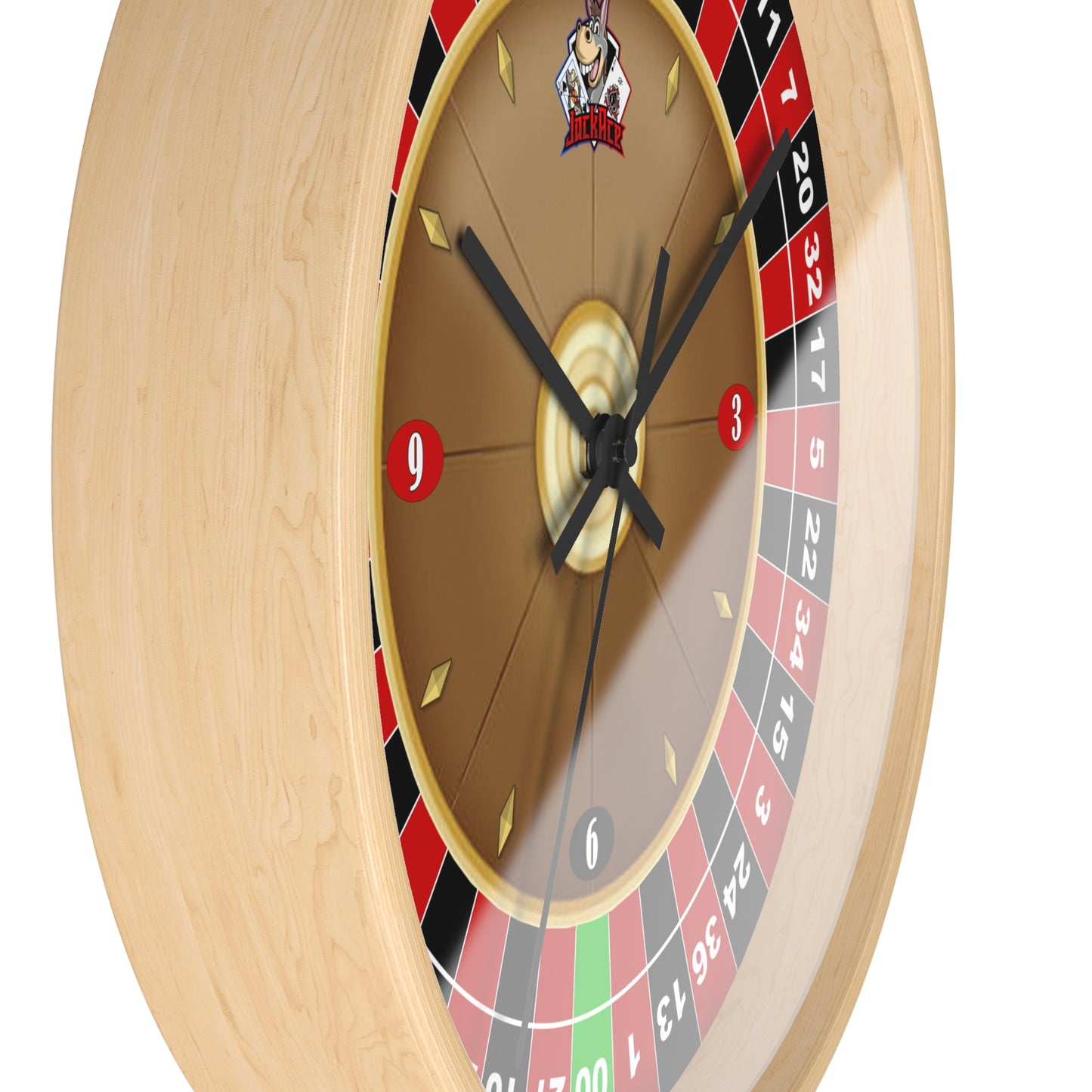 Roulette Wheel (Double Zero) - Wall Clock