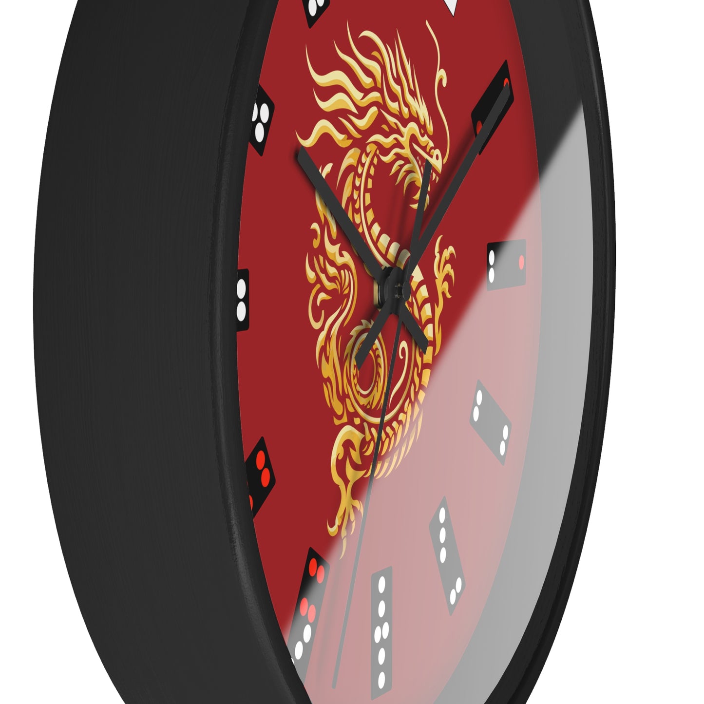 Pai-Gow Tiles - Wall Clock