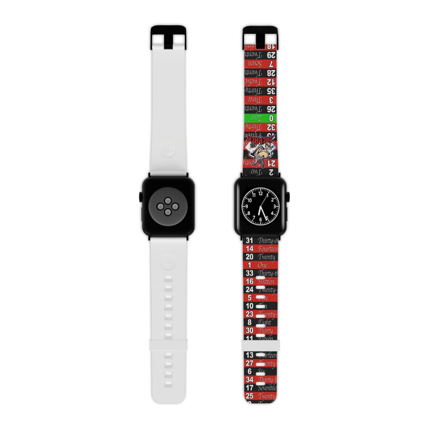 Roulette Wheel Wrap (Single Zero) - Watch Band for Apple Watch