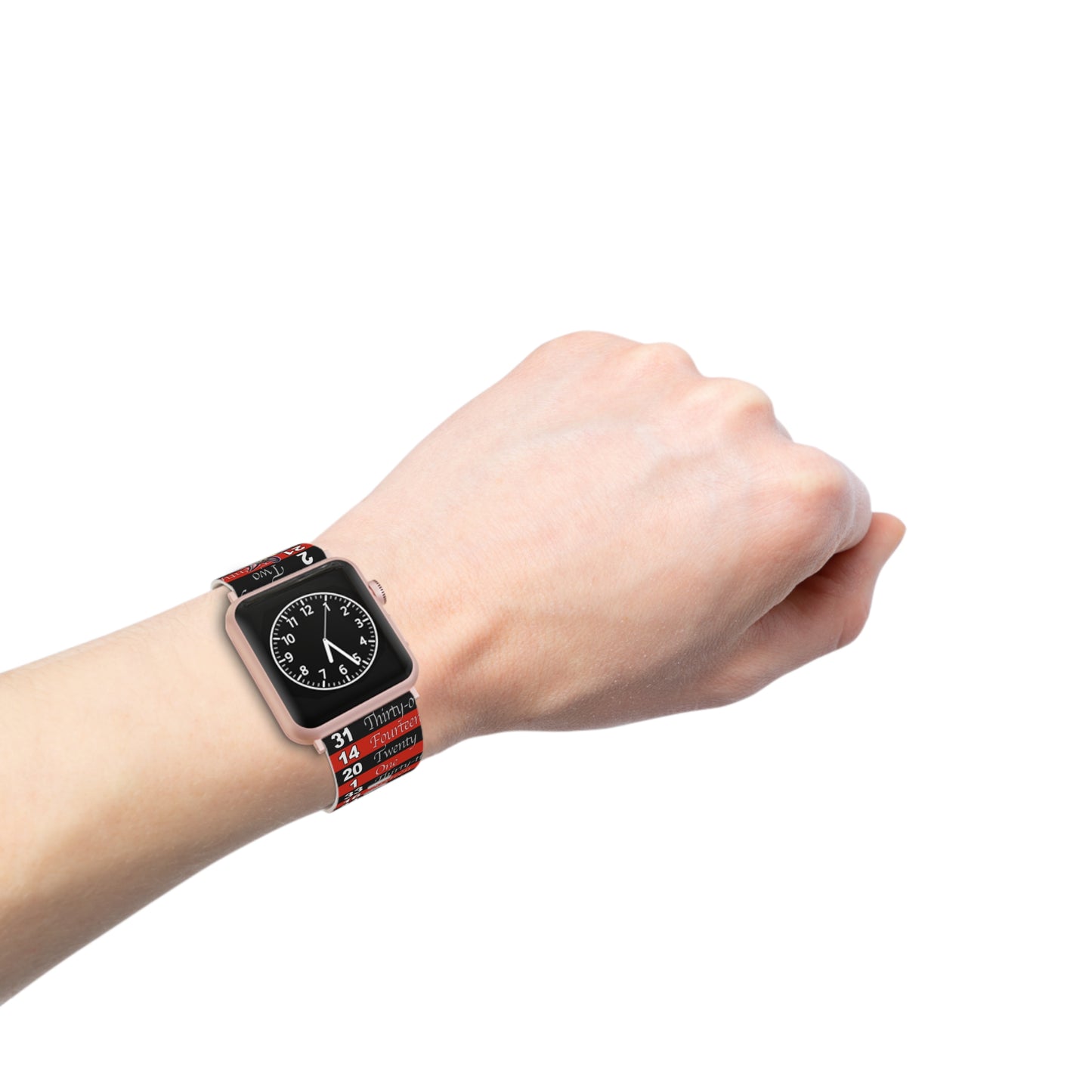 Roulette Wheel Wrap (Single Zero) - Watch Band for Apple Watch