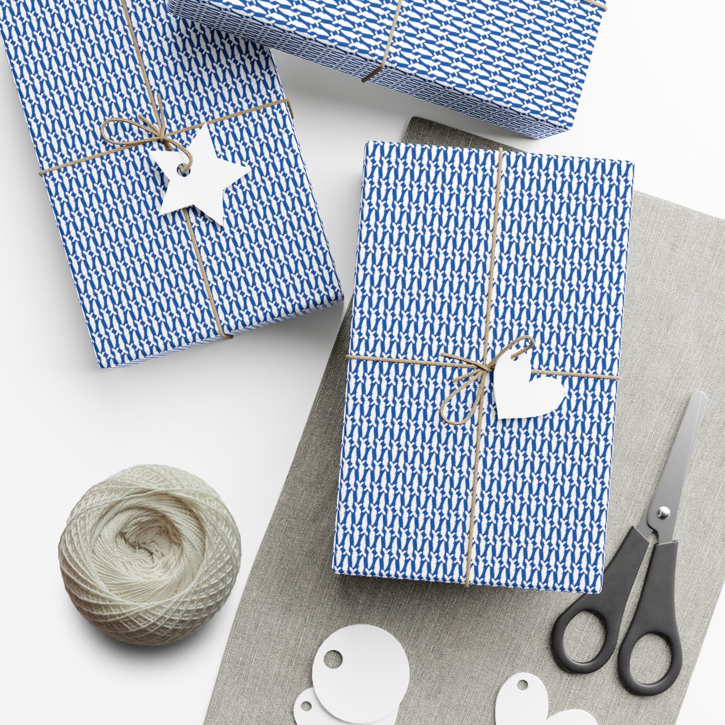 JackAce Carrot Card Back (blue) - Gift Wrap Papers