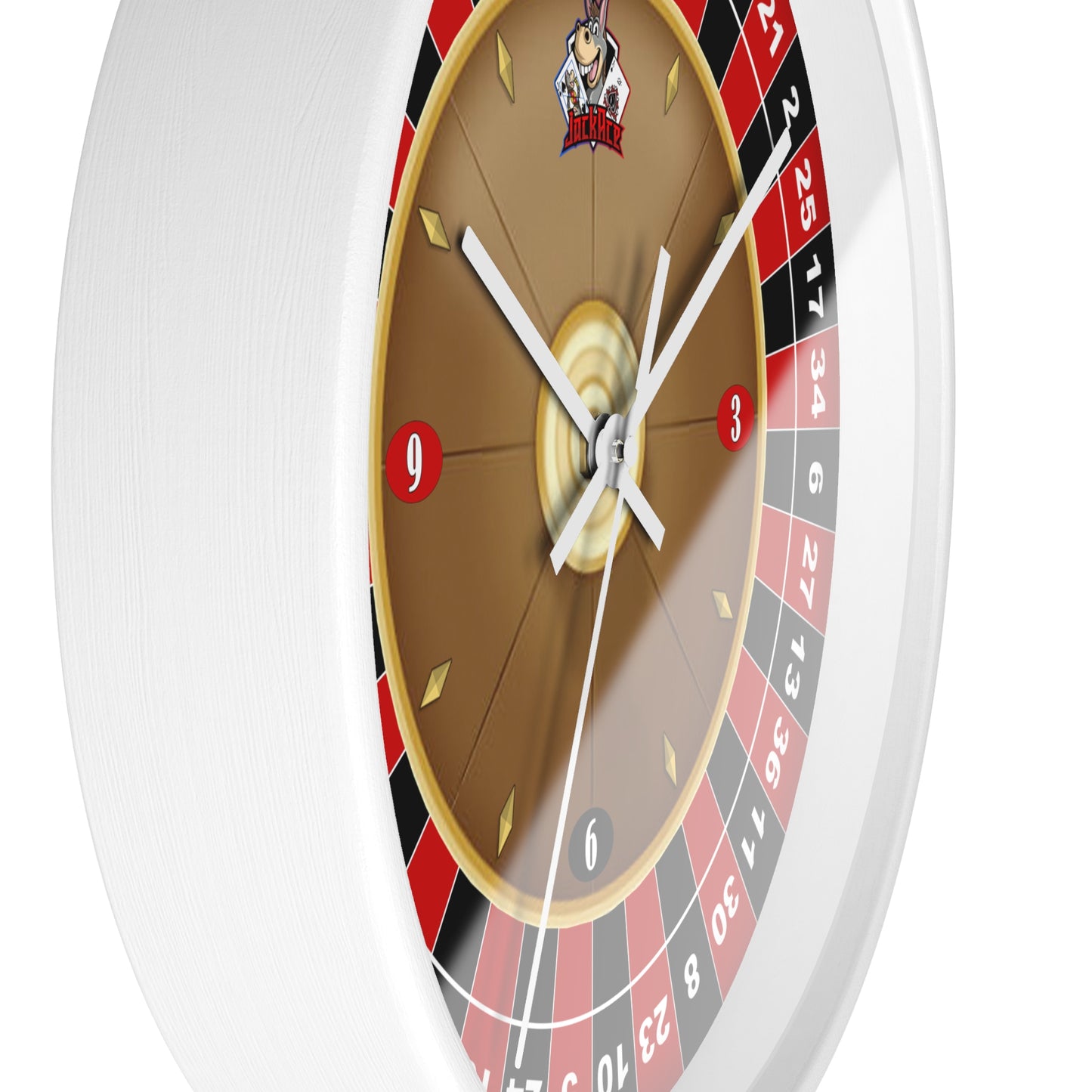 Roulette Wheel (Single Zero) - Wall Clock