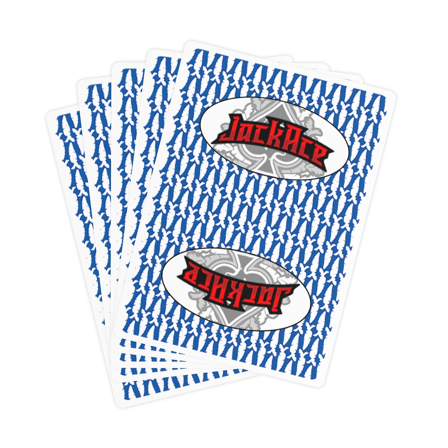 JackAce Brand Poker Cards (blue)