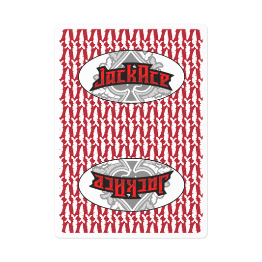 JackAce Brand Poker Cards (red)