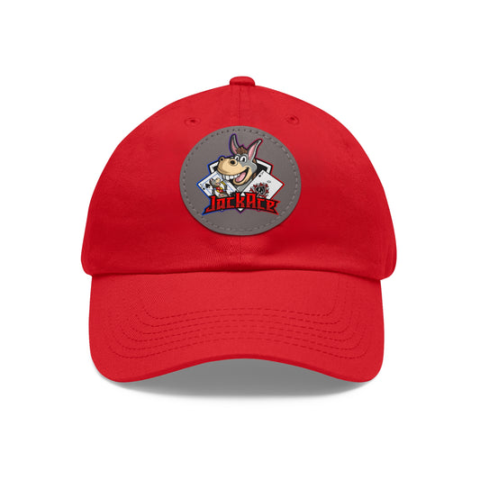 JackAce - Hat with Leather Patch (Round)
