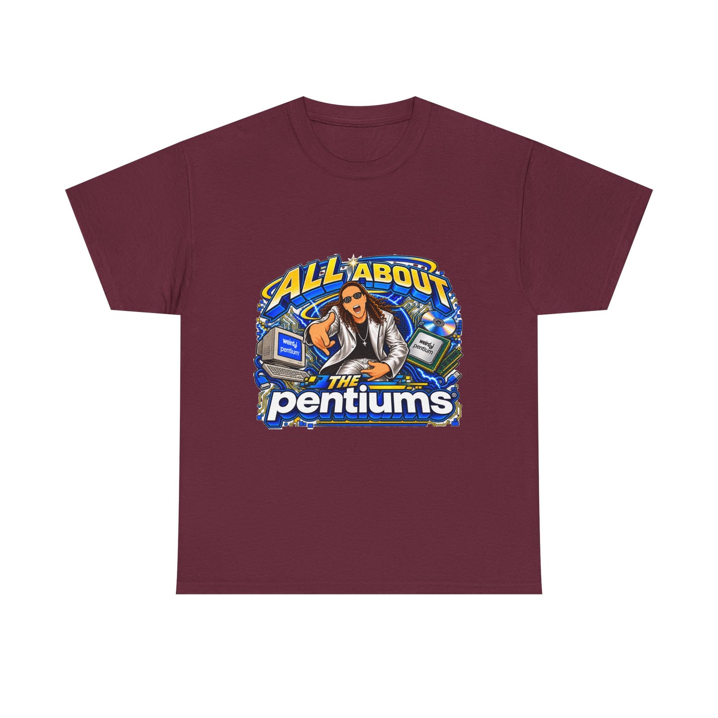 Weird Al Yankovic - All About the Pentiums | Unisex Heavy Cotton Tee