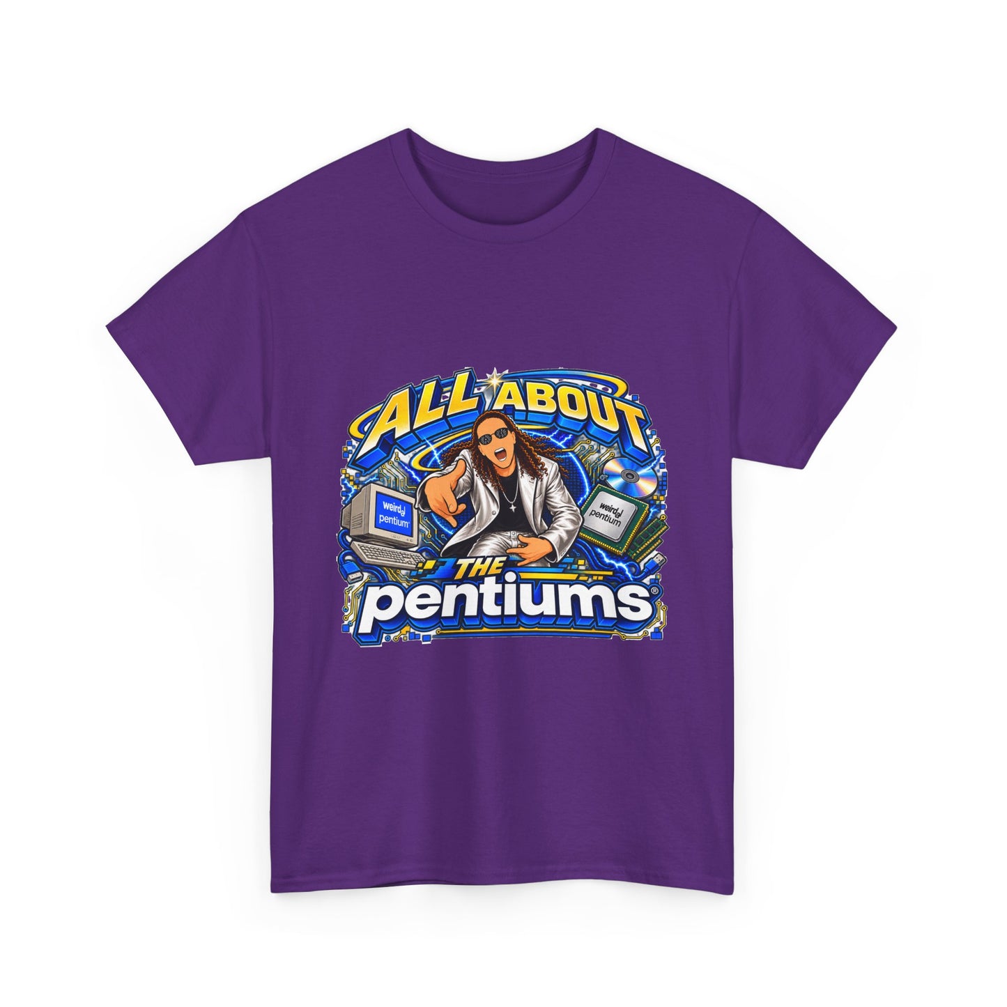 Weird Al Yankovic - All About the Pentiums | Unisex Heavy Cotton Tee