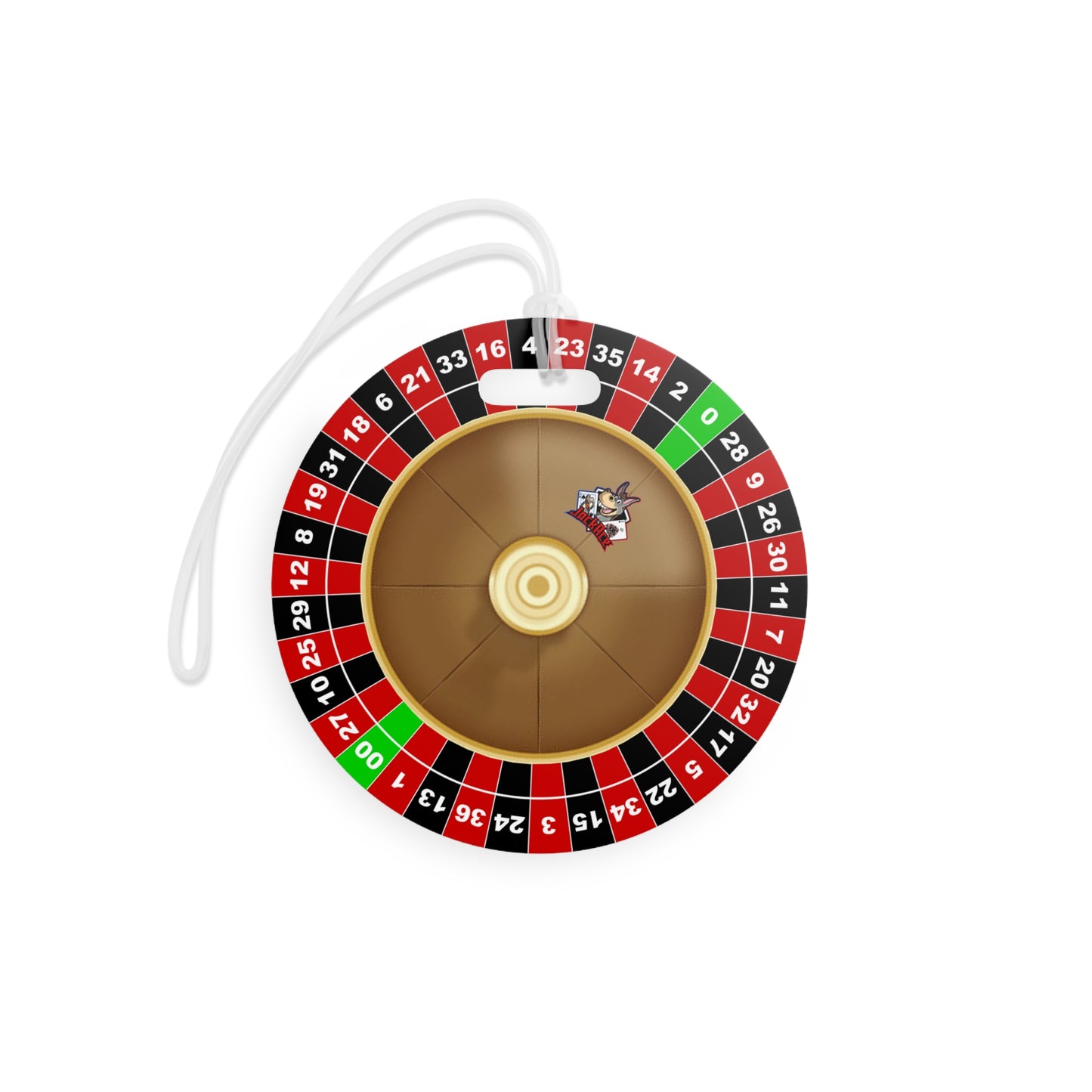 Roulette Wheel (Double Zero) - Luggage Tags