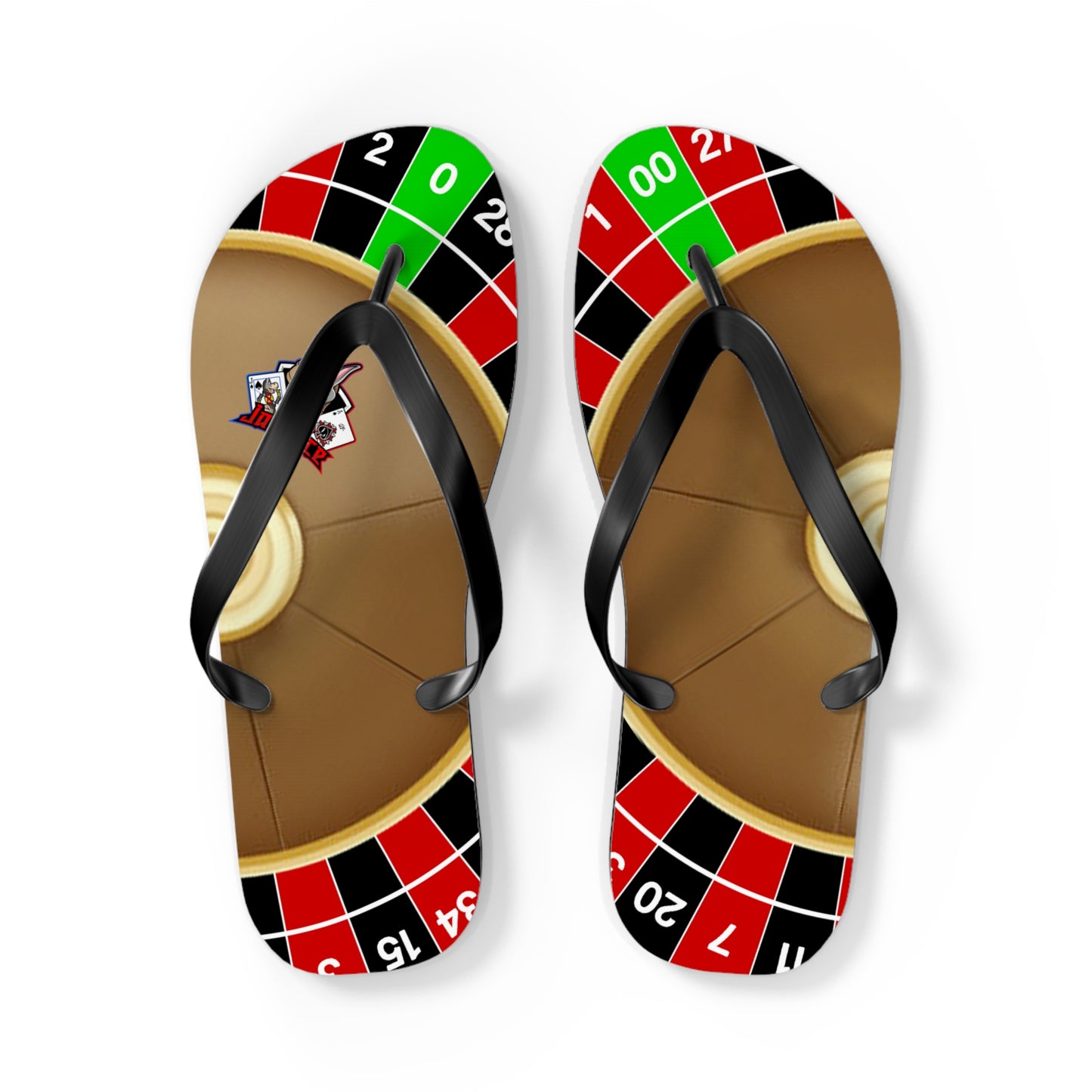 Roulette Wheel (Double Zero) - Flip Flops