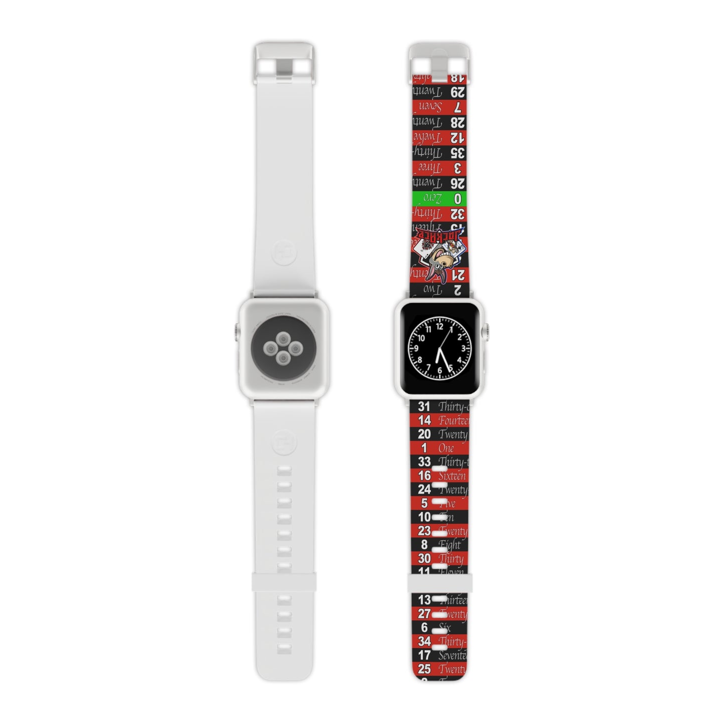 Roulette Wheel Wrap (Single Zero) - Watch Band for Apple Watch