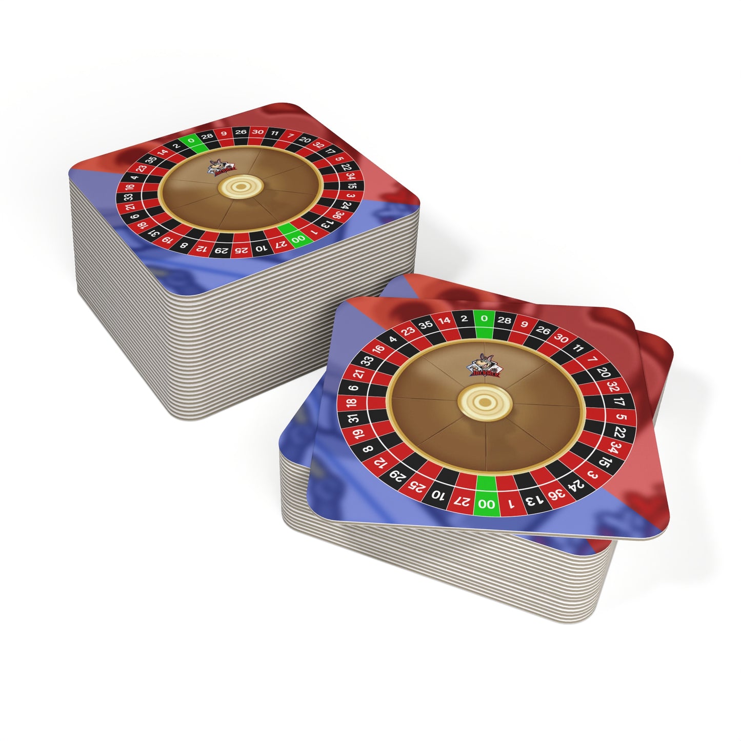 Roulette Wheel (Double Zero) - Coasters (50, 100 pcs)