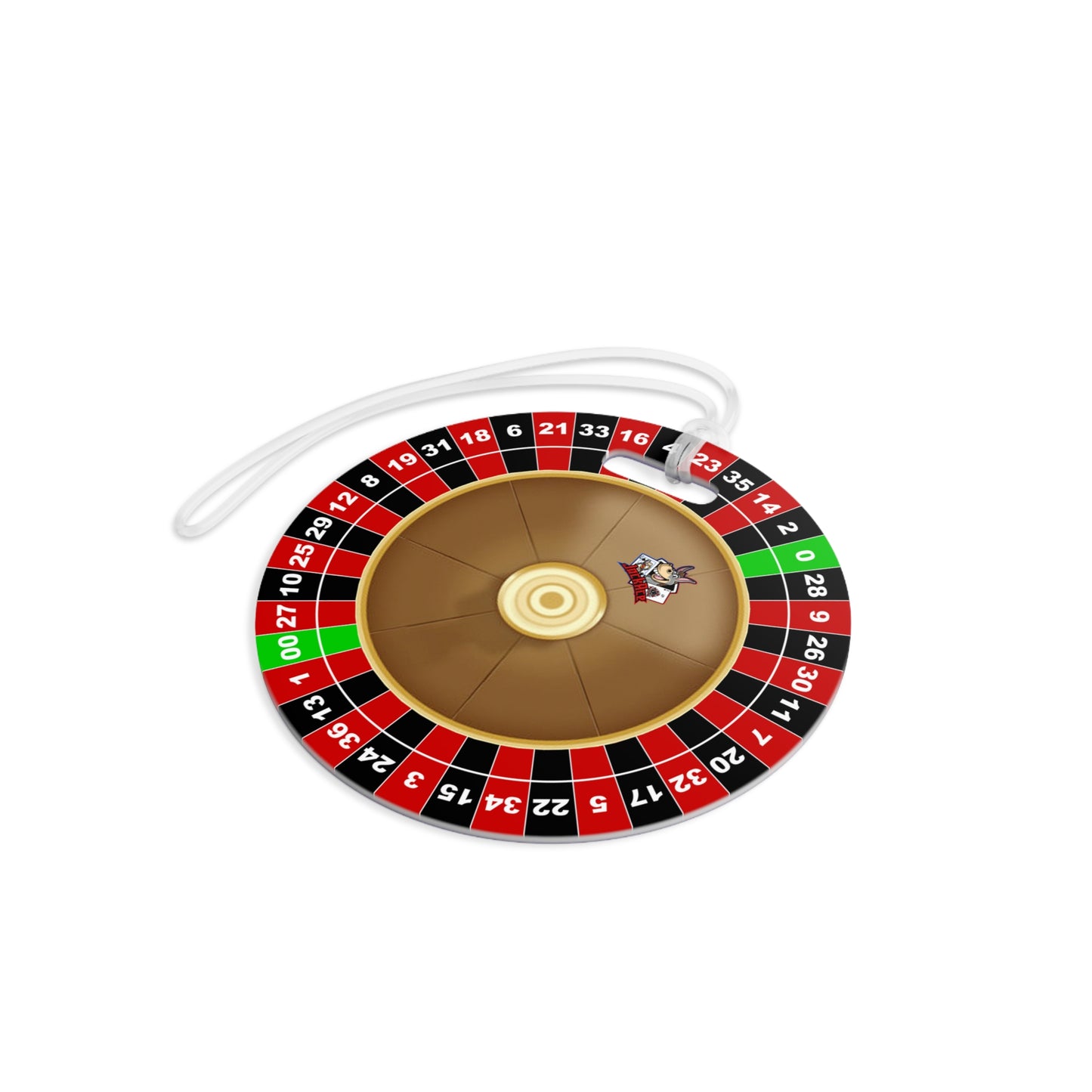 Roulette Wheel (Double Zero) - Luggage Tags